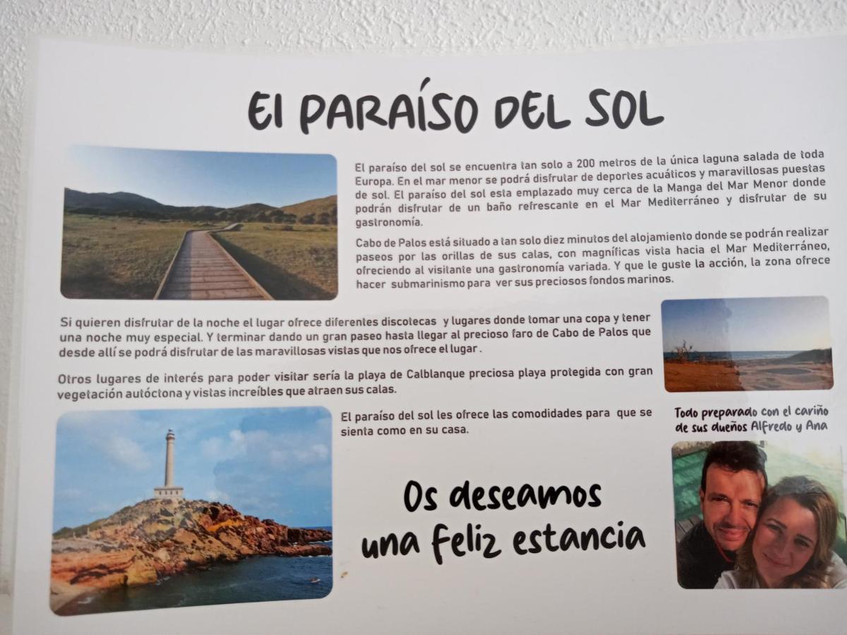 El Paraiso Del Sol Cartagena Buitenkant foto